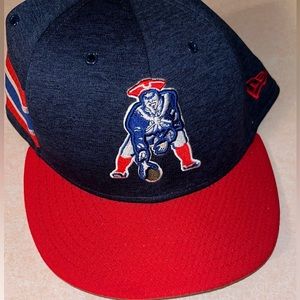 New England Patriots retro new era hat size 7 7/8 of an inch